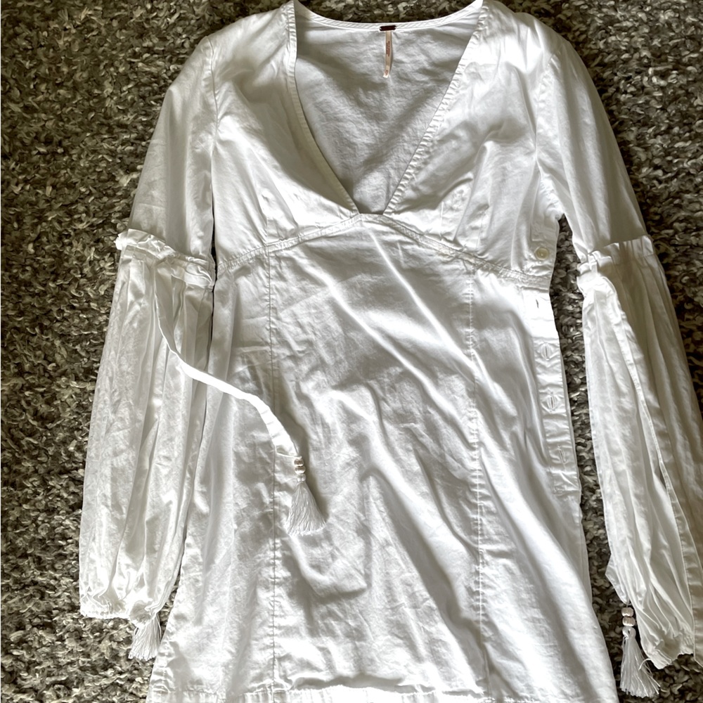 🌸Free People white dress